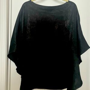 Chico’s black poncho. L/XL